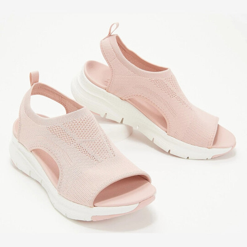 swvws Plus Size Women's Shoes Summer  Comfort Casual Sport Sandals Women Beach Wedge Sandals Women Platform Sandals Roman Sandals