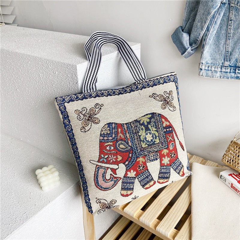 swvws  Fashion Folding Women Big Size Handbag Tote Ladies Casual Flower Printing Canvas Graffiti Shoulder Bag Beach Bolsa Feminina