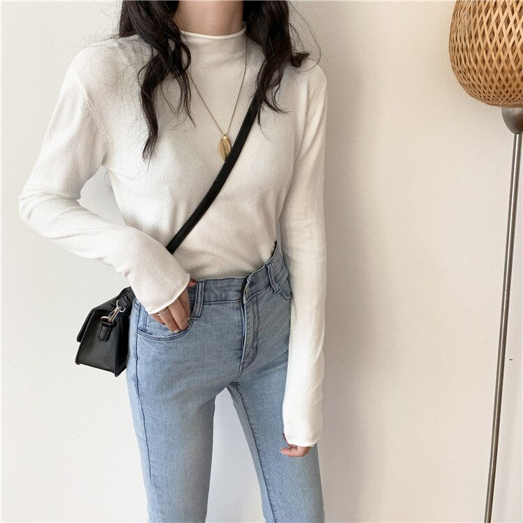 swvws Women's Knitted Vest Simple Solid Sleeveless Pullover Autumn Winter Korean V Neck Loose Sweater Vest Female Waistcoat Chic Tops