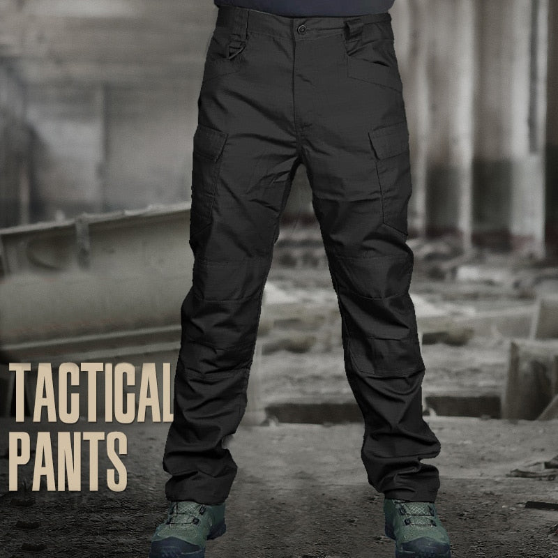 swvws Mens Vintage Hip Hop Style Baggy Jeans 6XL City Military Tactical Pants Elastic SWAT Combat Army Trousers Many Pockets Waterproof Wear Resistant Casual Cargo Pants Men