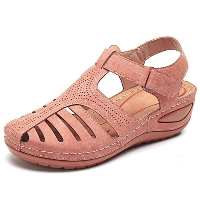 swvws  Women Sandals New Summer Shoes Woman Plus Size 44 Heels Sandals For Wedges Chaussure Femme Casual Gladiator Platform Shoes Talon