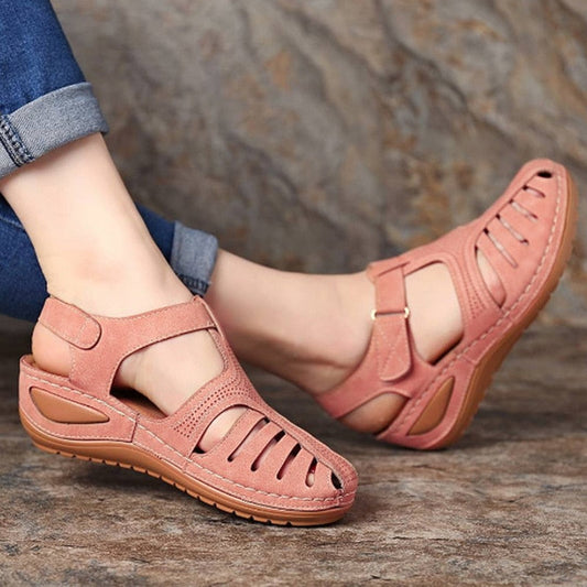 swvws  Women Sandals New Summer Shoes Woman Plus Size 44 Heels Sandals For Wedges Chaussure Femme Casual Gladiator Platform Shoes Talon