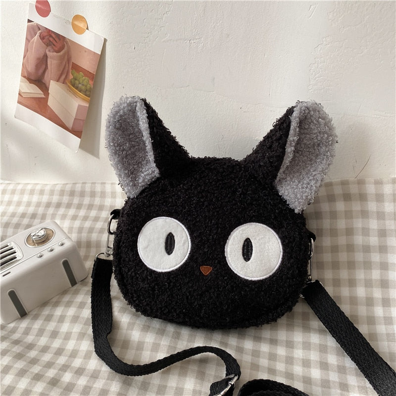 swvws  Japanese Style Kawaii Bag Women Cartoon Plush Shoulder Bag For Women New Crossbody Bag Small Phone&Purse Bag Bolsa Feminina