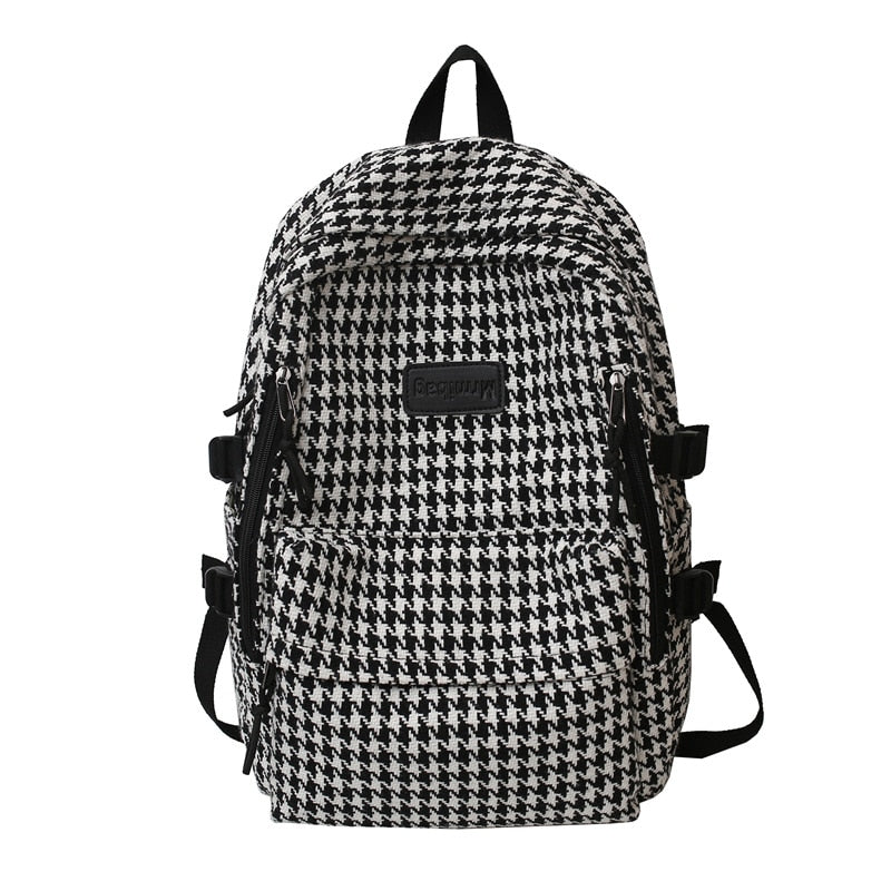 swvws NEW Women's Luxury Fashion Knit Backpack Designer Ladies School Bag Female Large-capacity College Pattern High Quality Backpack