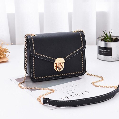 swvws BACK TO COLLEGE    New Summer Women Bags Chain Strap Shoulder Bag Fashion Small Messenger Crossbody Bags for Women Handbag