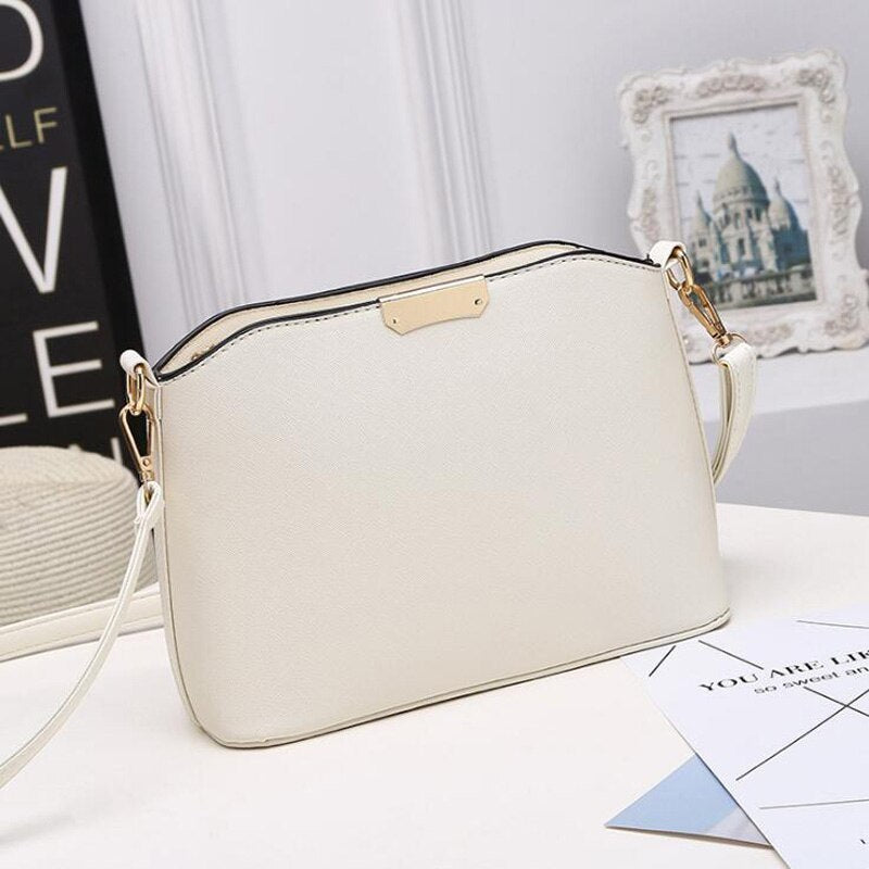 swvws  BACK TO COLLEGE    Hot Women Bag Fashion Simple Shoulder Bag Designer PU Leather Messenger Crossbody Bags Ladies Hand Bag