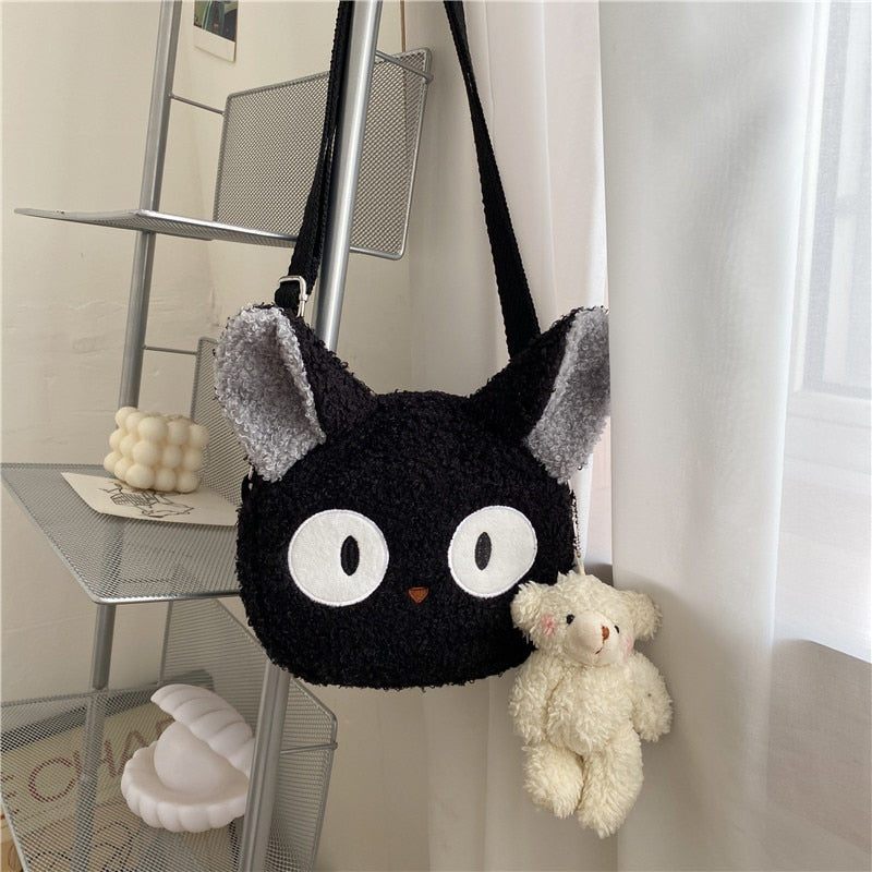 swvws  Japanese Style Kawaii Bag Women Cartoon Plush Shoulder Bag For Women New Crossbody Bag Small Phone&Purse Bag Bolsa Feminina