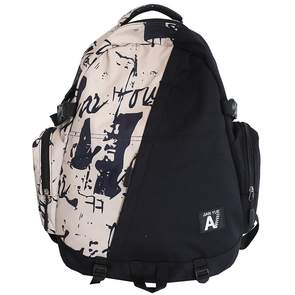 swvws High Capacity Men Graffiti Backpack Camouflage Laptop Book Boy School Bag Female Fashion Women Cool Student Backpack Male Travel