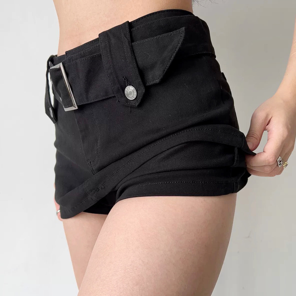 swvws - Nolan Denim MIni Skirt