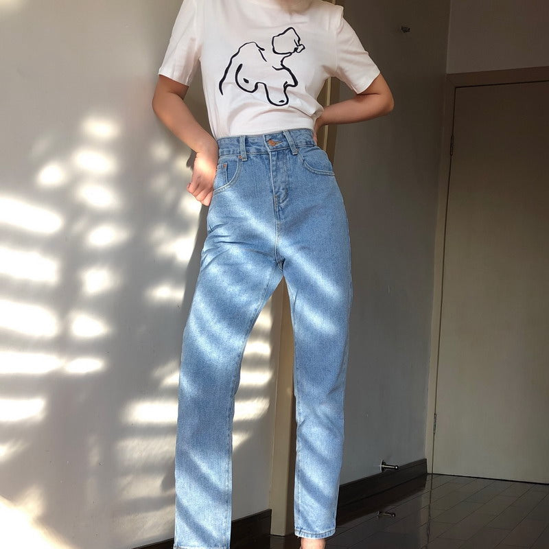 swvws - Classic Tapered Mom Jeans ~ HANDMADE