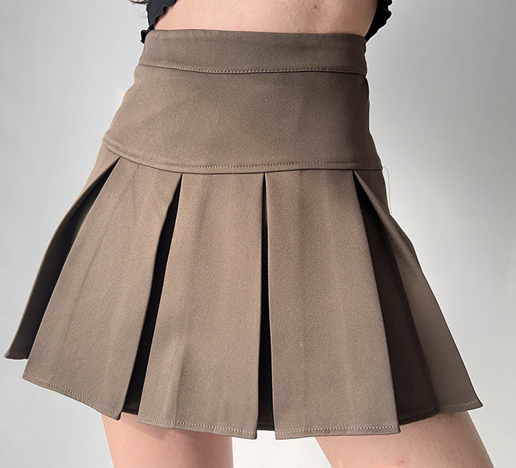 swvws - Academia High-Waisted Pleated Skirt