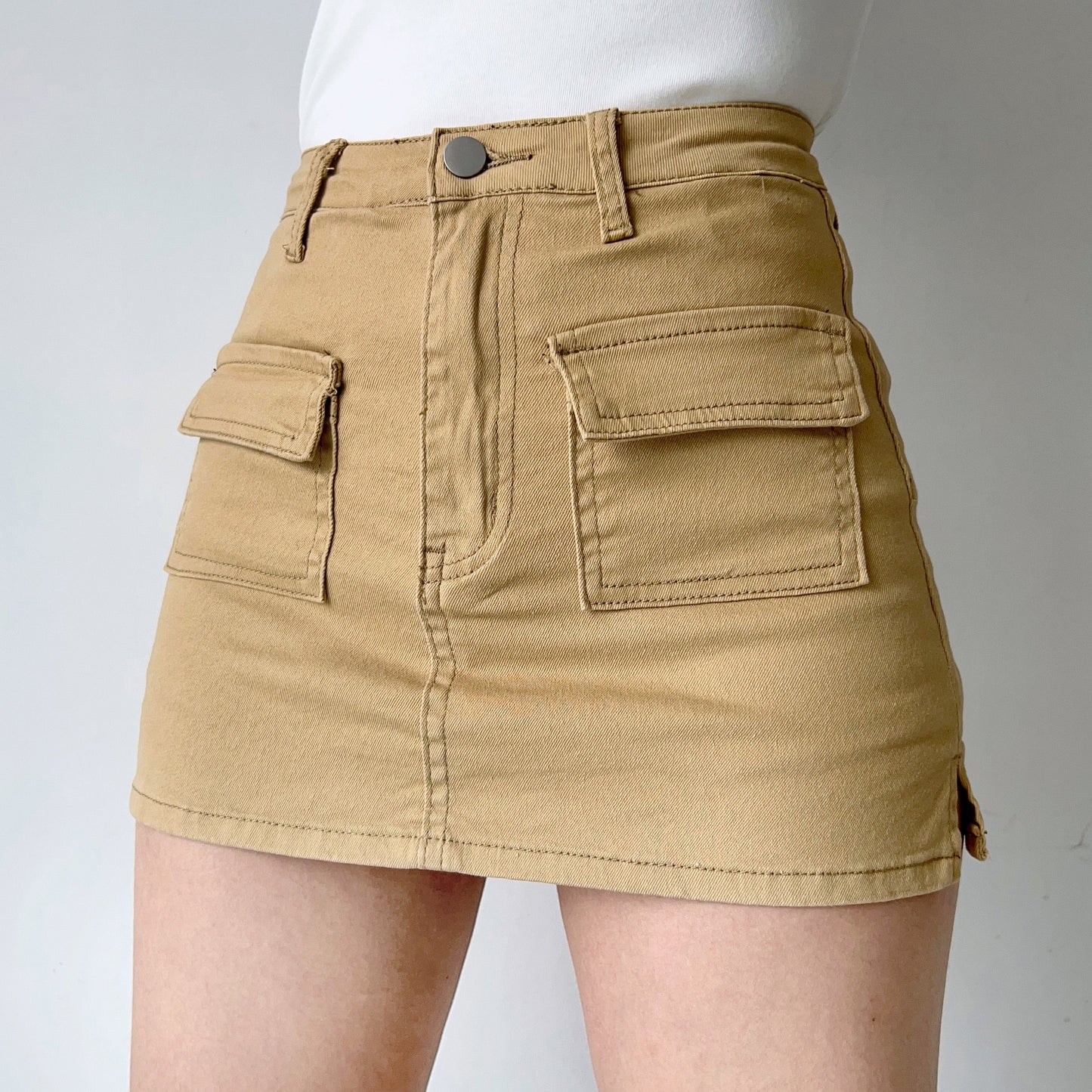 swvws - New Revolution Denim Pocket Skirt