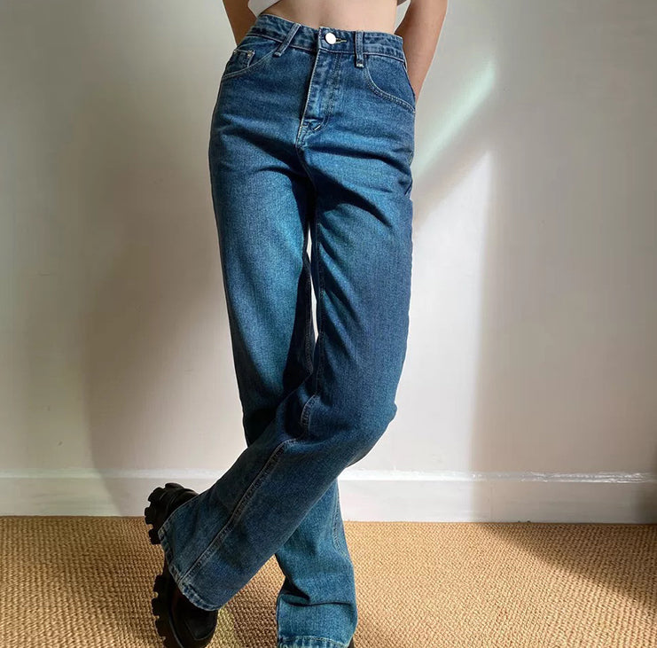 swvws - Key And Lock Straight Jeans