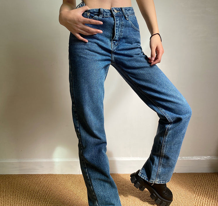 swvws - Key And Lock Straight Jeans