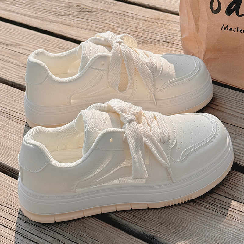 swvws White Shoes for Women  New Summer Breathable Platform Canvas Shoes Casual Sneakers Beier Zz585 One Piece Dropshipping