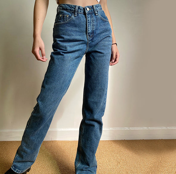 swvws - Key And Lock Straight Jeans