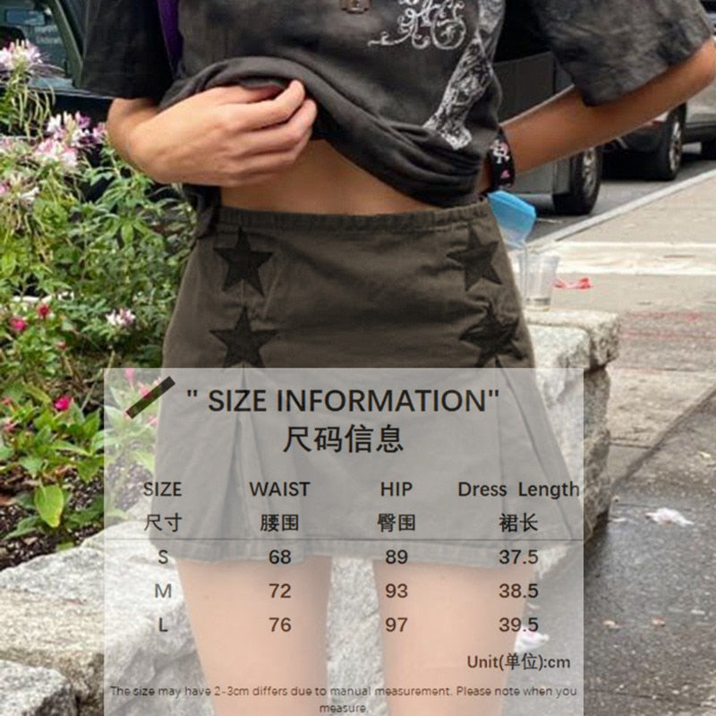 swvws Y2K Grey Cargo Skirts Pockets Low Waisted Grunge Fashion Streetwear Straight Skirts Aesthetic Korean Outfits Chic New