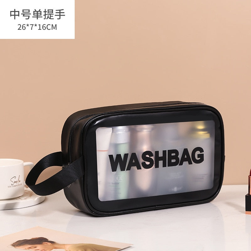 swvws  Waterproof Female Storage Make up Cases Bag Fashion Outdoor Girl Makeup Bag Women Cosmetic Bag Women Toiletries Organizer