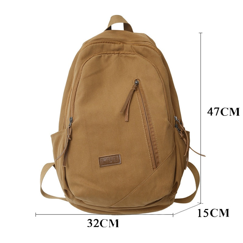 BACK TO SCHOOL  Fashion High-capacity Bookbag for High School Student Backpack Women Travel Retro Style Lovers Mochila Laptop Rucksack