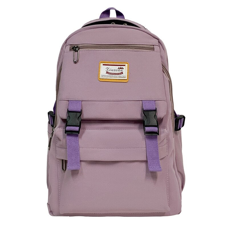 swvws Candy Colors Large Capacity High Quality Backpack Nylon Backpacks For School Teenagers Girls  Laptop Work School Laptop Mochilas