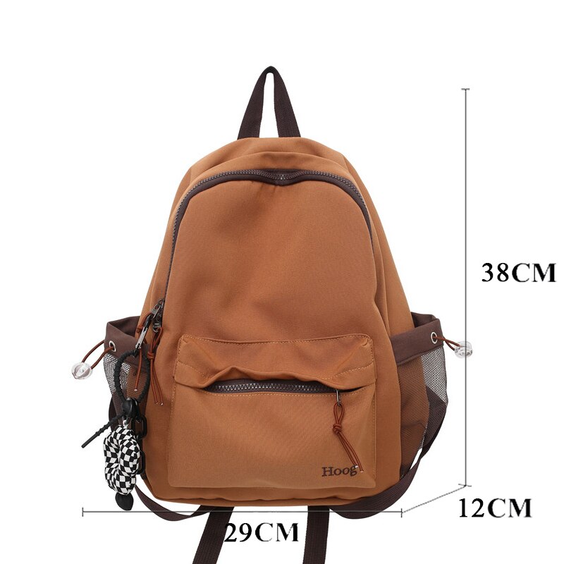 BACK TO SCHOOL  Fashion Women Mochila Waterproof Travel Bag for Girls Leisure Backpack Solid College Bookbag Rucksack Lady Small Bag