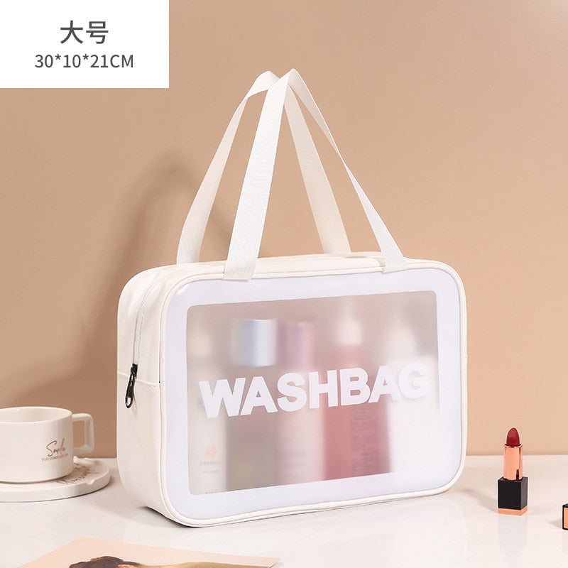 swvws  Waterproof Female Storage Make up Cases Bag Fashion Outdoor Girl Makeup Bag Women Cosmetic Bag Women Toiletries Organizer