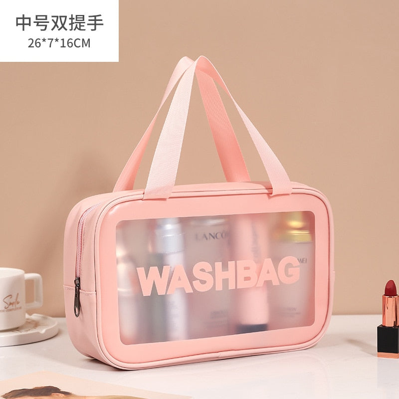 swvws  Waterproof Female Storage Make up Cases Bag Fashion Outdoor Girl Makeup Bag Women Cosmetic Bag Women Toiletries Organizer