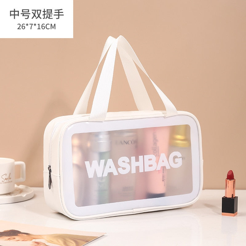 swvws  Waterproof Female Storage Make up Cases Bag Fashion Outdoor Girl Makeup Bag Women Cosmetic Bag Women Toiletries Organizer