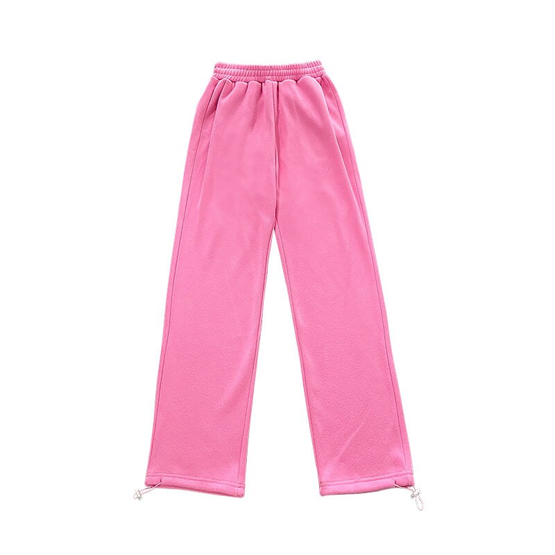 swvws Oversize Pink Joggers Sweatpants Women Y2K Streetwear Jogging Sports Pants Korean Fashion Casual Wide Leg Trousers Female