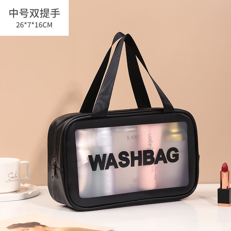 swvws  Waterproof Female Storage Make up Cases Bag Fashion Outdoor Girl Makeup Bag Women Cosmetic Bag Women Toiletries Organizer