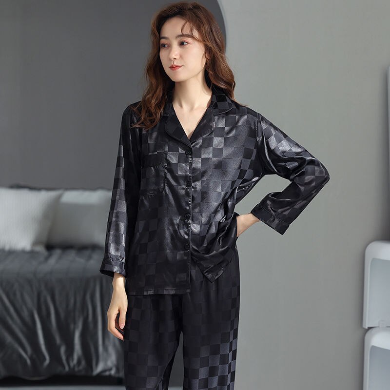 swvws Silk Pajamas For Women Luxury Designer Casual Shorts Suits Ladies Pajamas Set V Neck Sexy Nightwear Sleepwear Home Clothes