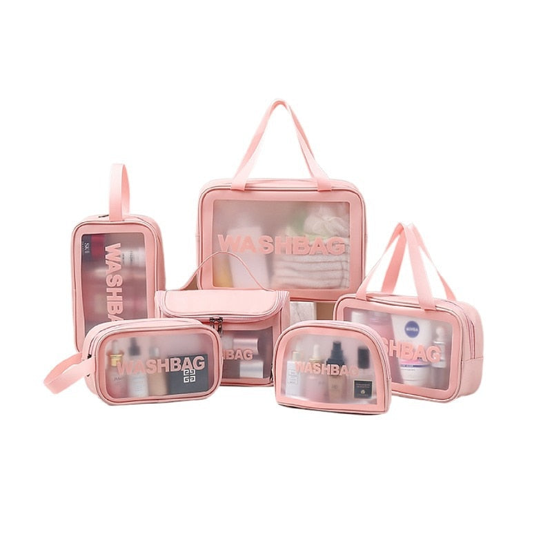 swvws  Waterproof Female Storage Make up Cases Bag Fashion Outdoor Girl Makeup Bag Women Cosmetic Bag Women Toiletries Organizer