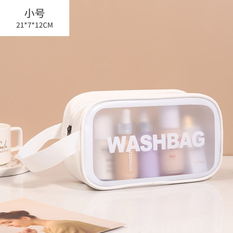 swvws  Waterproof Female Storage Make up Cases Bag Fashion Outdoor Girl Makeup Bag Women Cosmetic Bag Women Toiletries Organizer