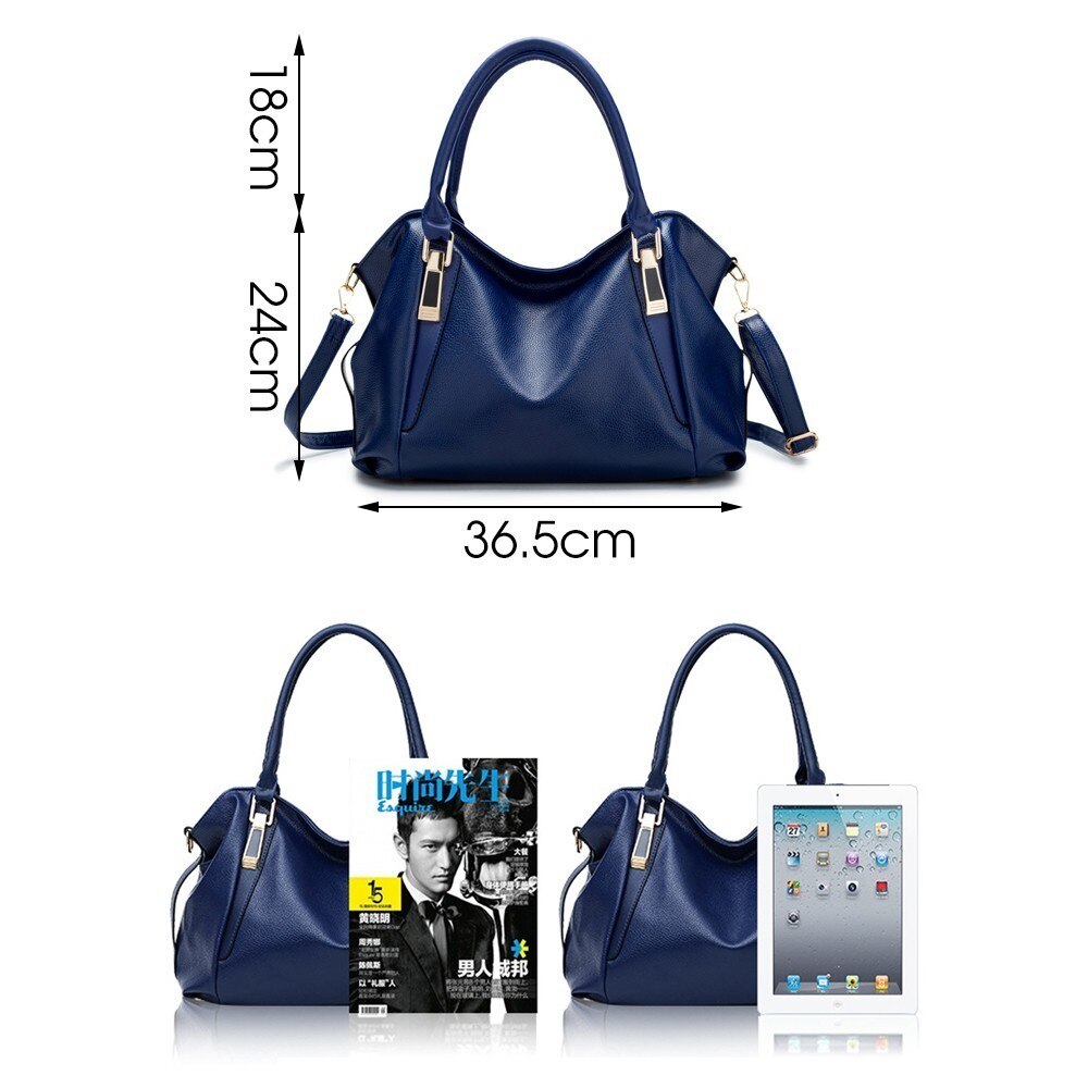 swvws  Designer Women Handbag Vintage Female PU Leather Bags Handbags Ladies Portable Shoulder Bag Office Ladies Hobos Bag Totes