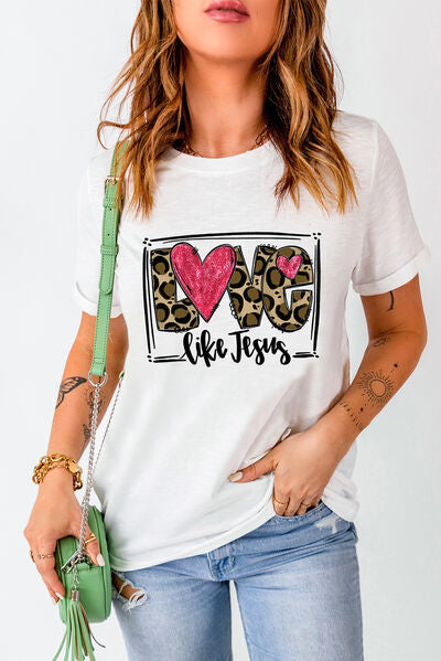 swvws LOVE LIKE JESUS Short Sleeve T-Shirt