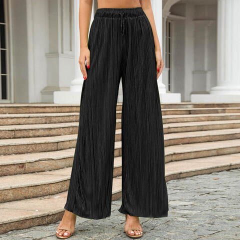 swvws Drawstring Wide Leg Pants