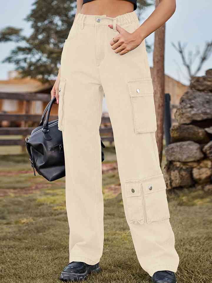 swvws Straight Leg Cargo Jeans