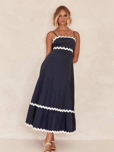 swvws Spaghetti Strap Maxi Dress