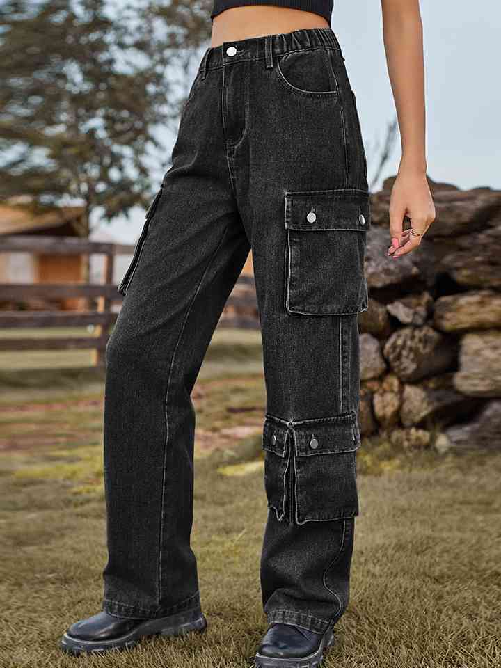 swvws Straight Leg Cargo Jeans