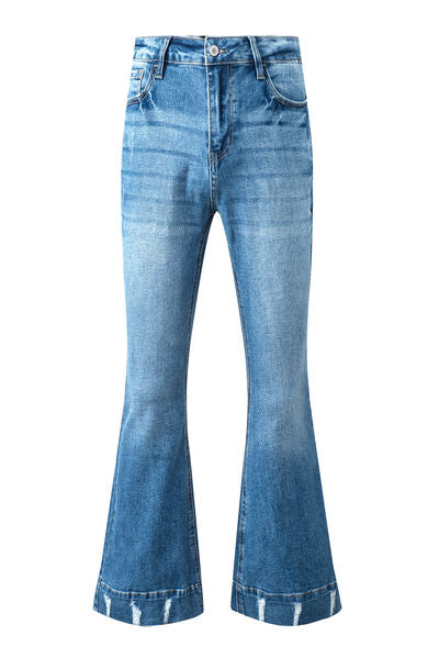 swvws Cat's Whisker Bootcut Jeans with Pockets