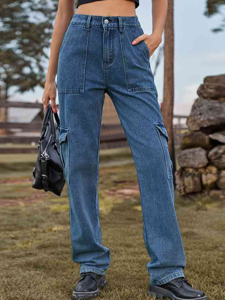 swvws Pocketed Long Jeans