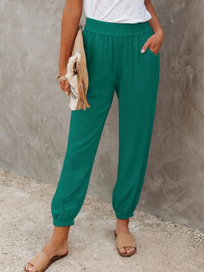 swvws High Waist Cropped Pants