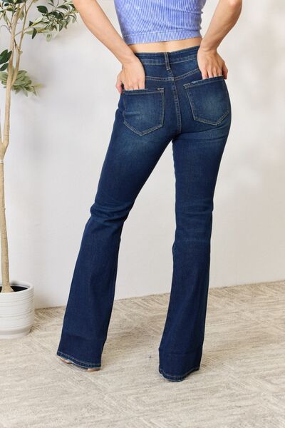 swvws Kancan Full Size Slim Bootcut Jeans