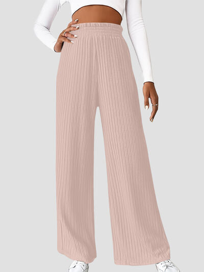 swvws Ribbed High Waist Pants