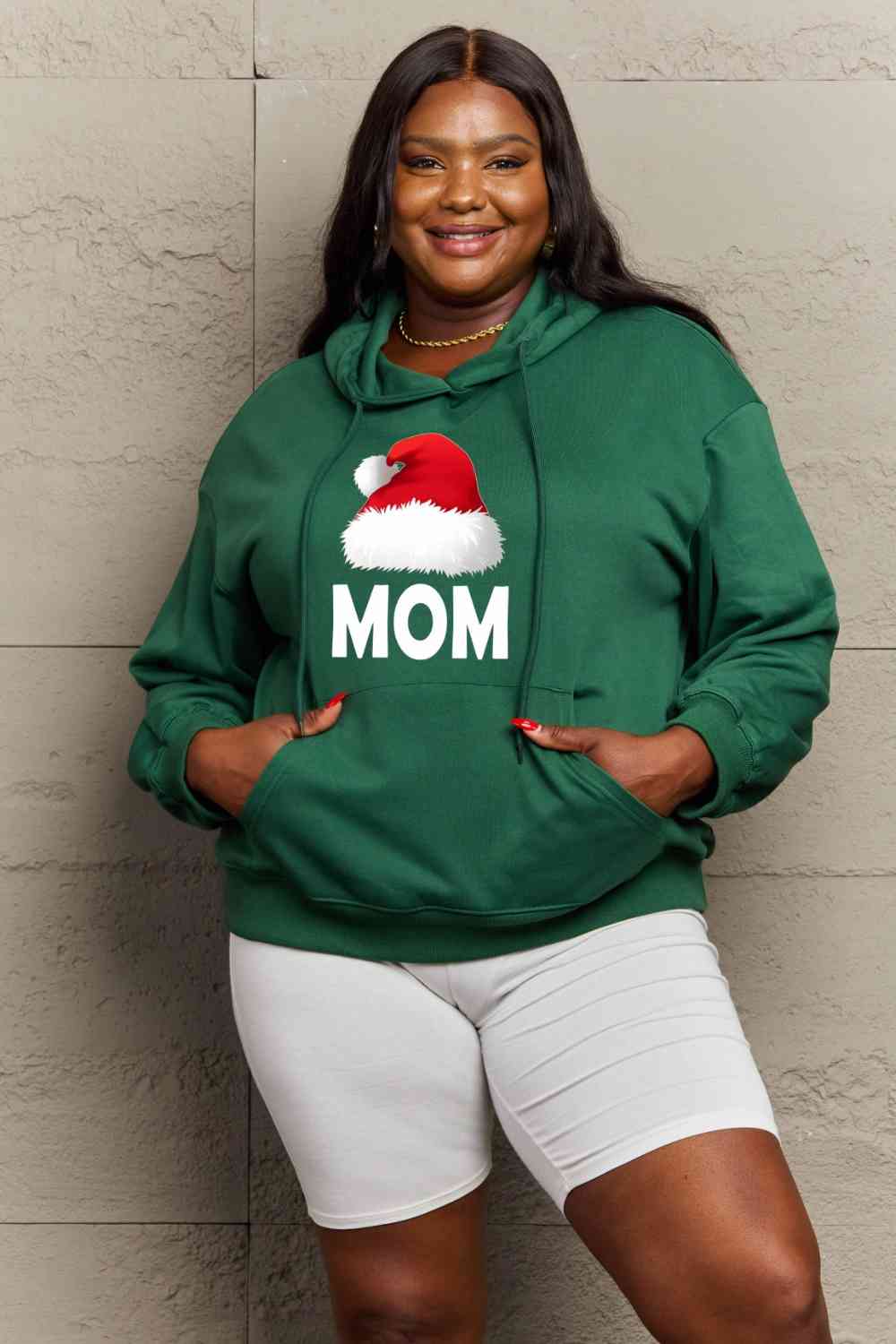 swvws Simply Love Full Size MOM Graphic Hoodie