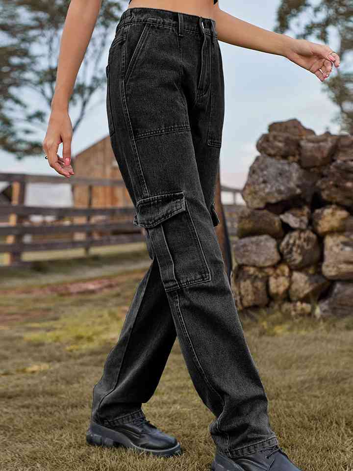 swvws Pocketed Long Jeans