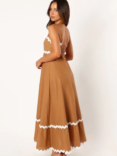 swvws Spaghetti Strap Maxi Dress