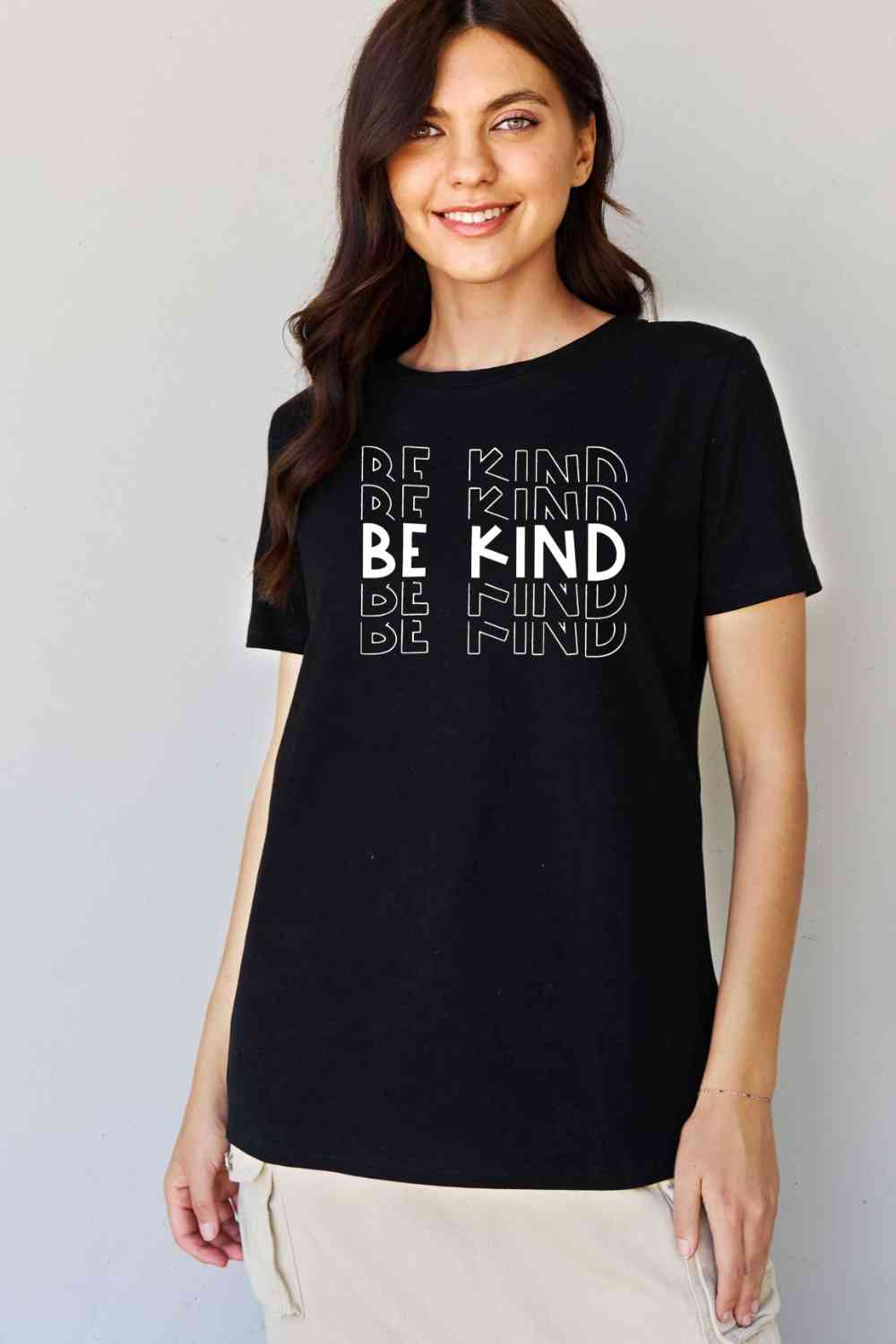 swvws Simply Love Full Size BE KIND Graphic T-Shirt