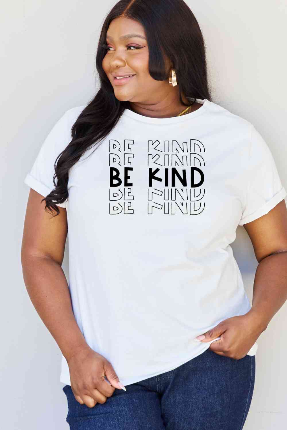 swvws Simply Love Full Size BE KIND Graphic T-Shirt