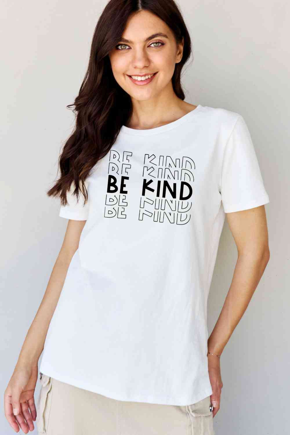 swvws Simply Love Full Size BE KIND Graphic T-Shirt